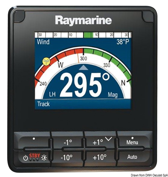 Raymarine p70s push button control
