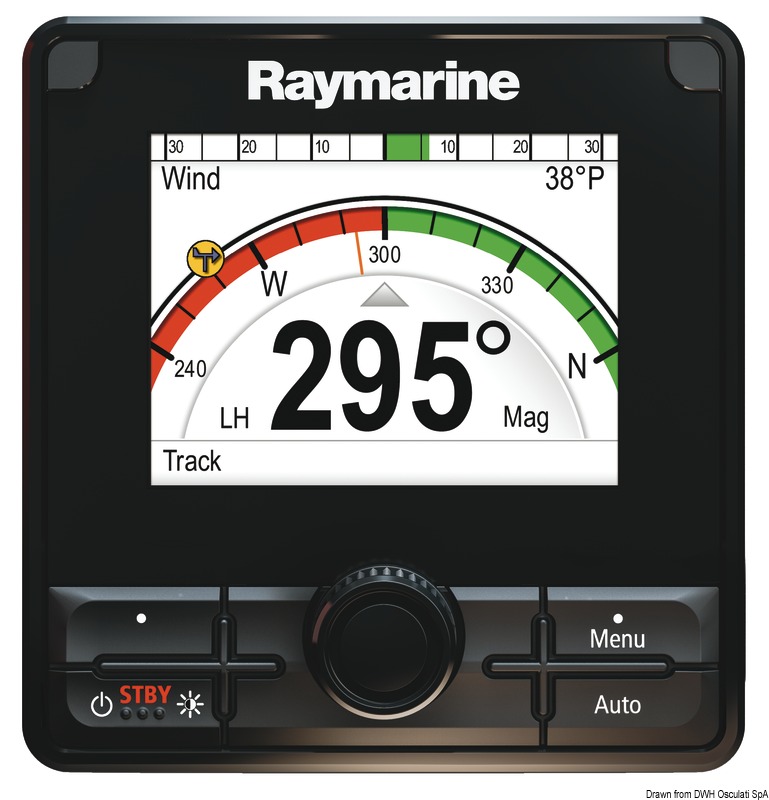 Raymarine p70Rs push button control