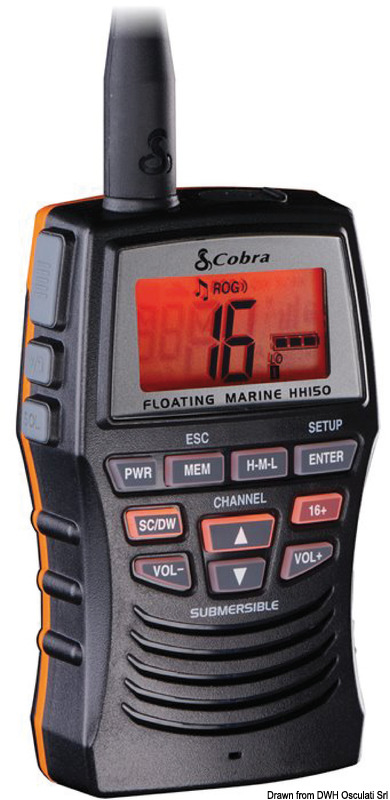 Cobra Bluebound 150E - Portable VHF