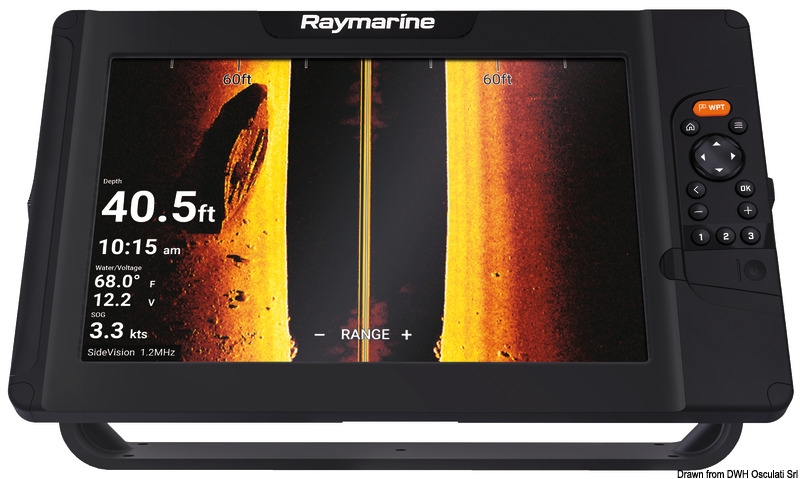RAYMARINE Element Echo sounder 9 HV w/chart