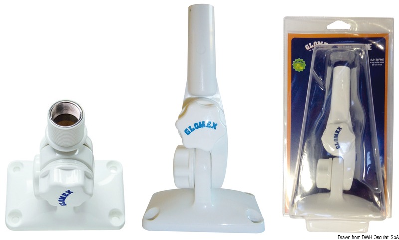 Glomex FME male / BNC male RA355 adaptor