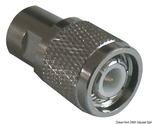 Glomex FME male / TNC male RA356 adaptor