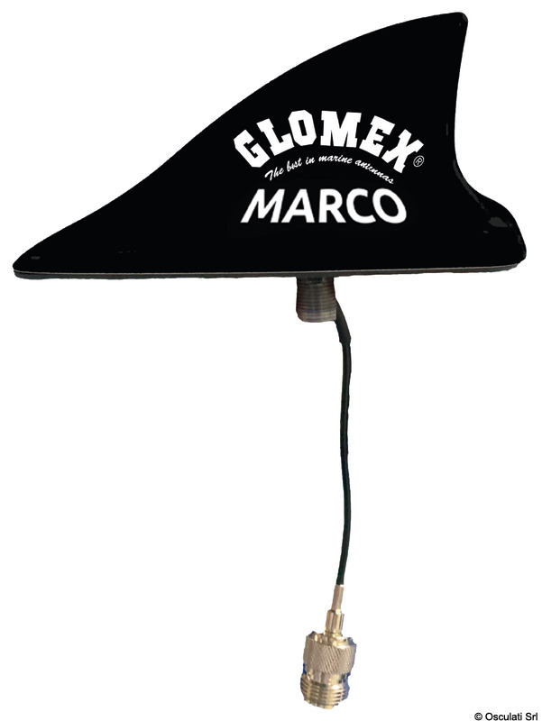 GLOMEX MAKO VHF antenna 250mm black