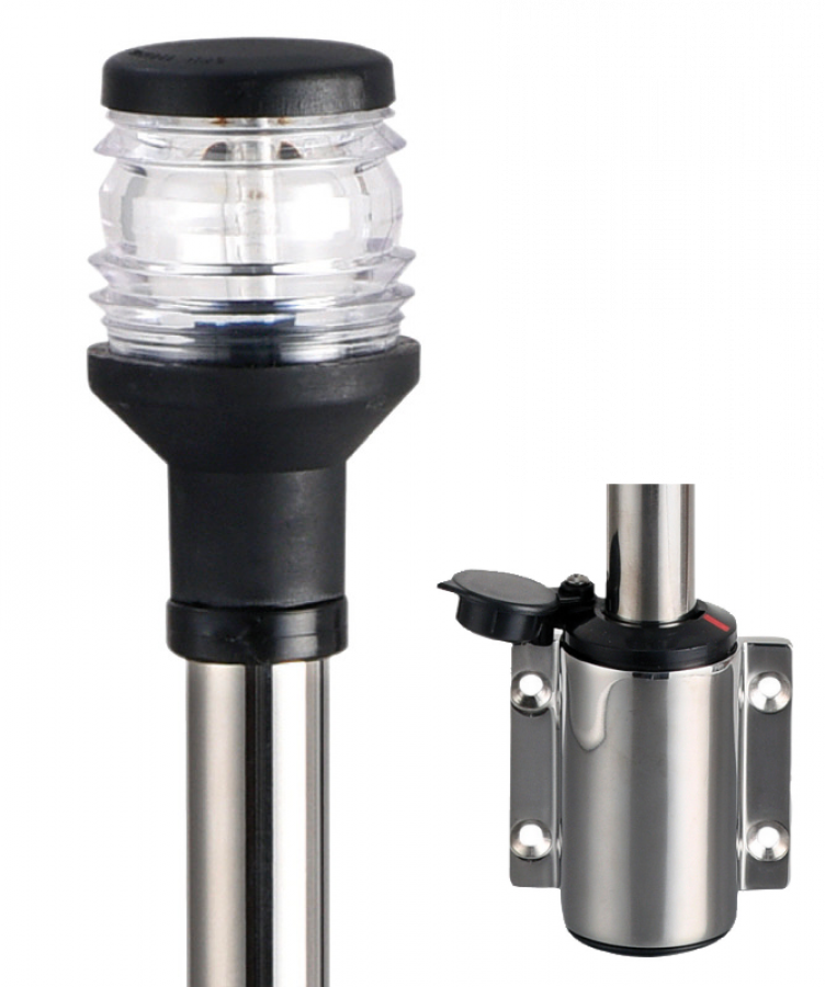 Top Light 60 cm S.S. Black 12 V 5 W