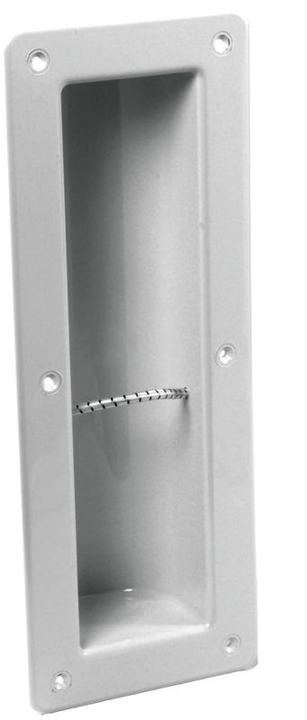 Recess extinguisher compartment