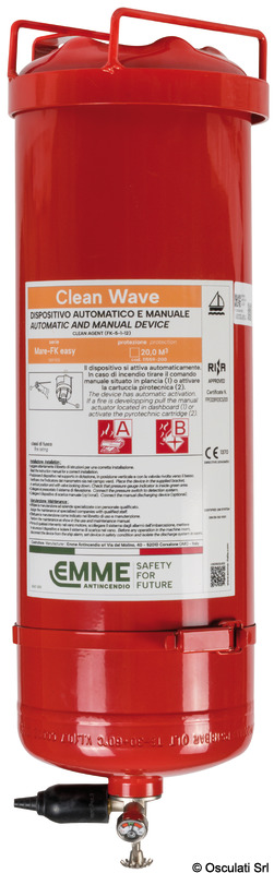 Easy Fire extinguishing system  without pressure switch 12 Kg