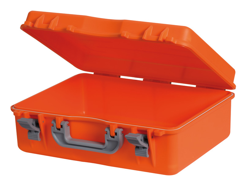 Empty first aid kit watertight case