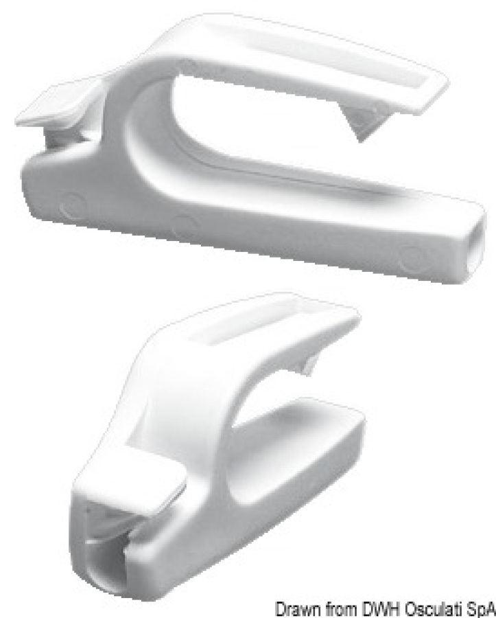 Fend Fix hooking device f. guardrail 20/25mm Ø6/8mm