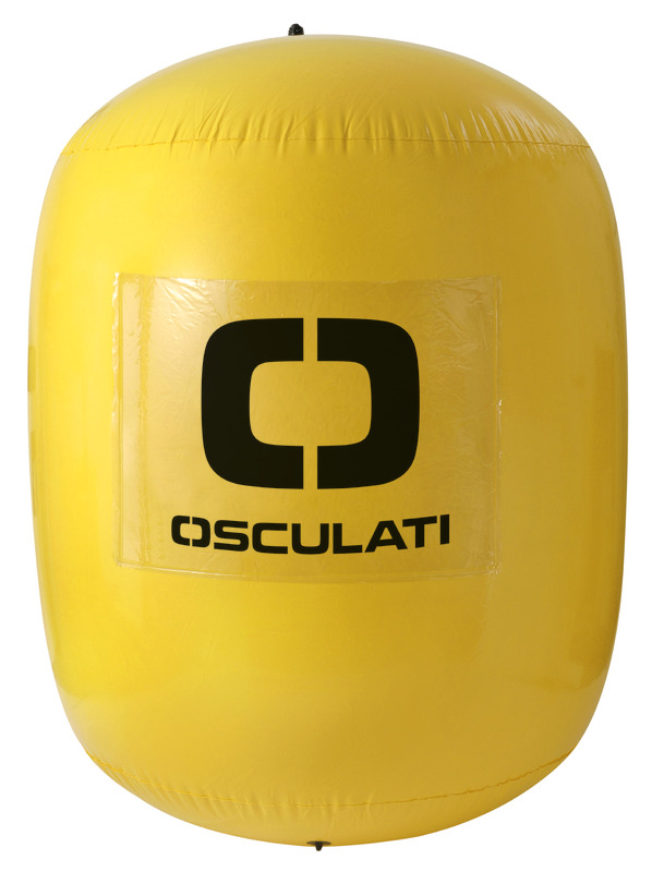 Giant racing buoy yellow 150 x 160 cm