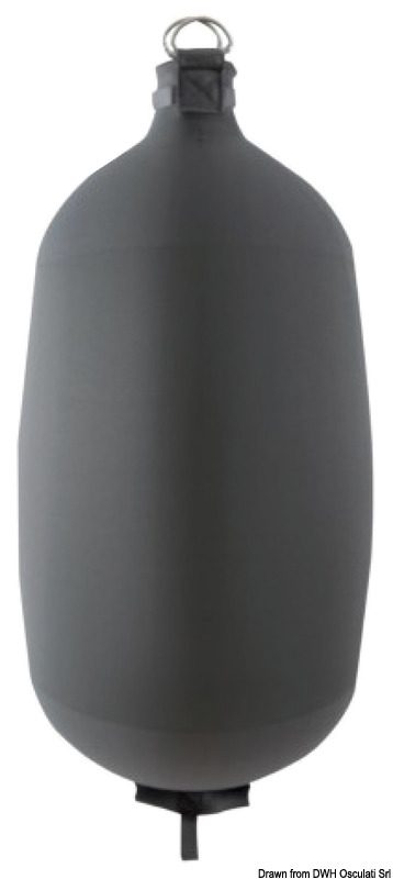 FENDERTEX C104 inflatable fender dark grey