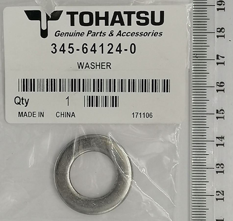 Washer prop nut (40C;40D-140) Mercury 12-161409