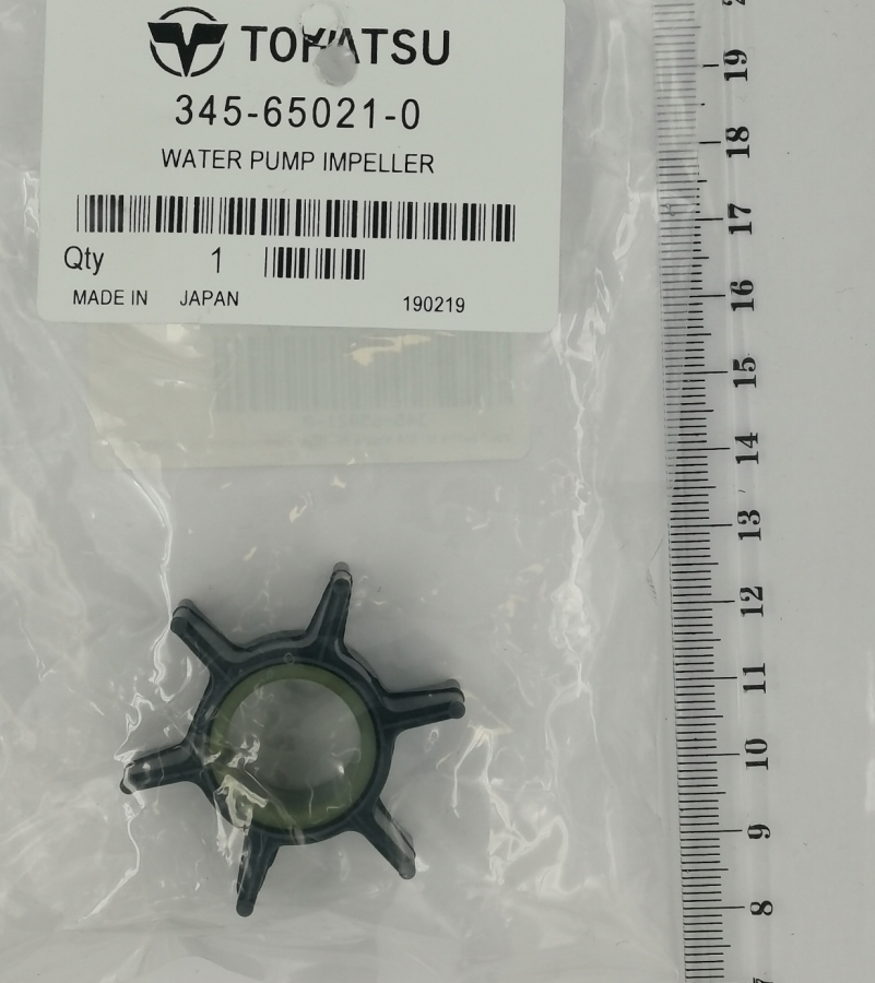 Water pump impeller - (M25C3/M30A4/M35C/M40C) 47-161541, 47-8M0214912