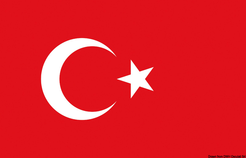 Flag Turkey 20 x 30 cm