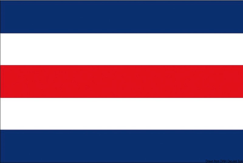 Letter C pennant 20 x 30 cm