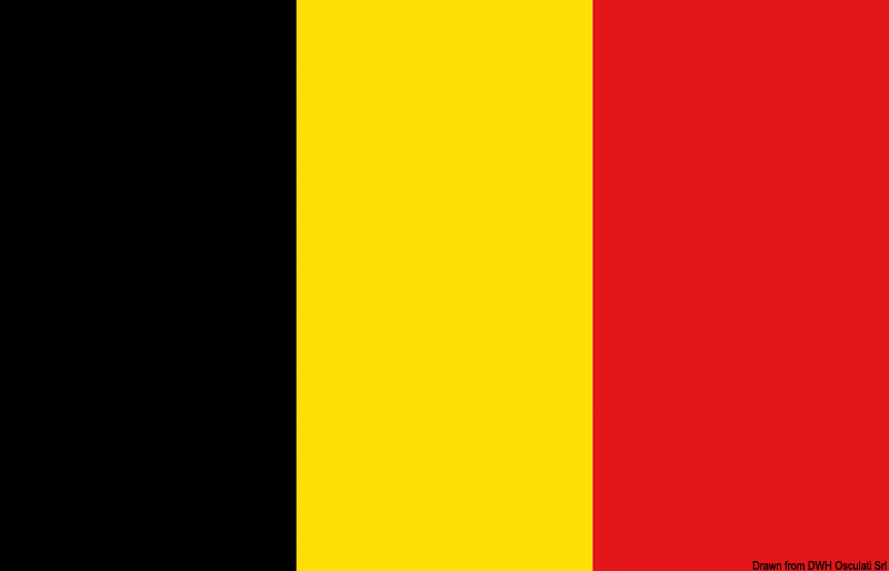 Flag Belgium 20 x 30 cm