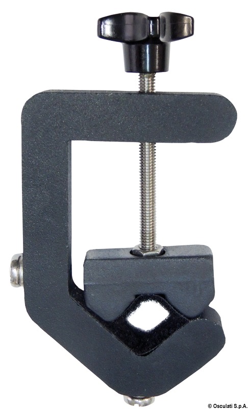Stopgull clamp support for handrails