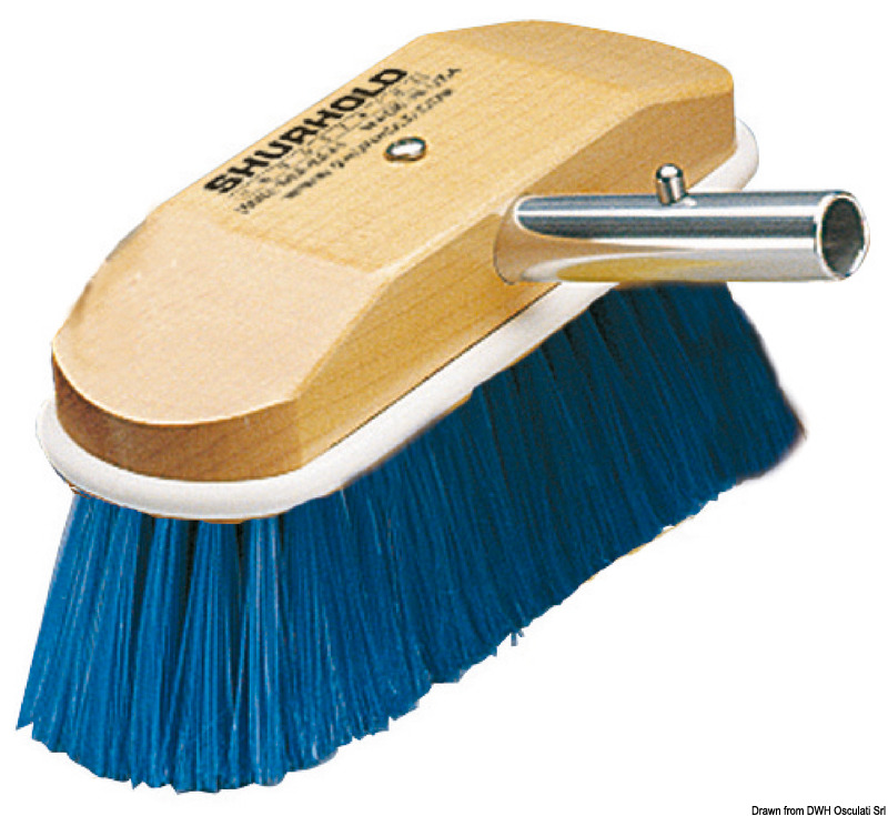 Scrubber 8"-soft blue fibres