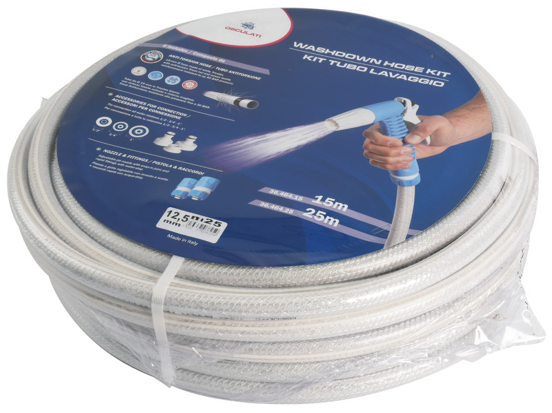 Boat washing kit 15m-hose