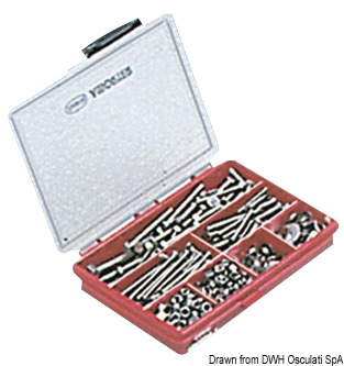 Compact screws set 600 pcs