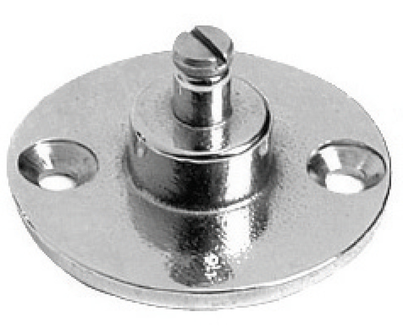 Base with pin Ø 8 mm