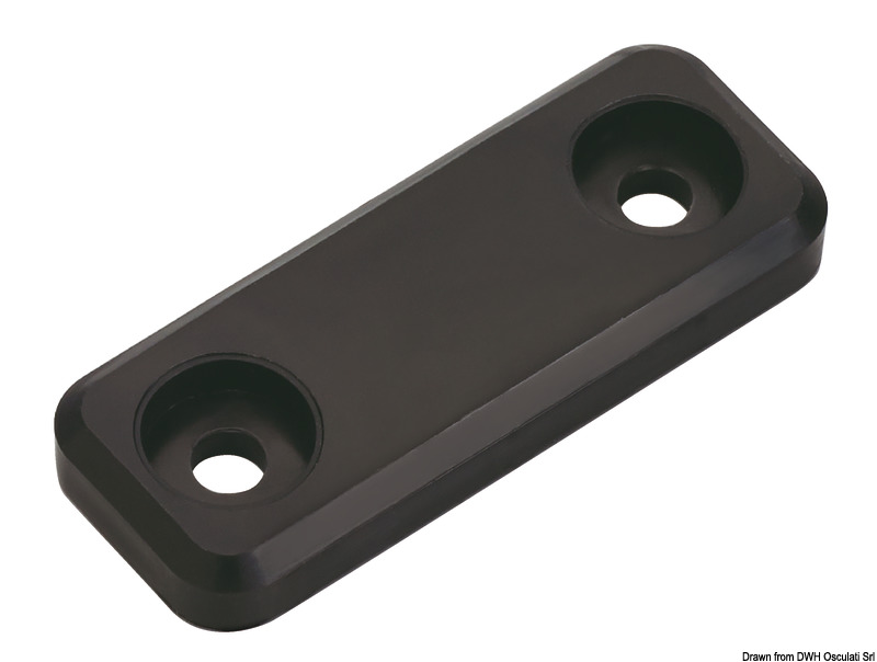 Magnetic lock flat mounting black