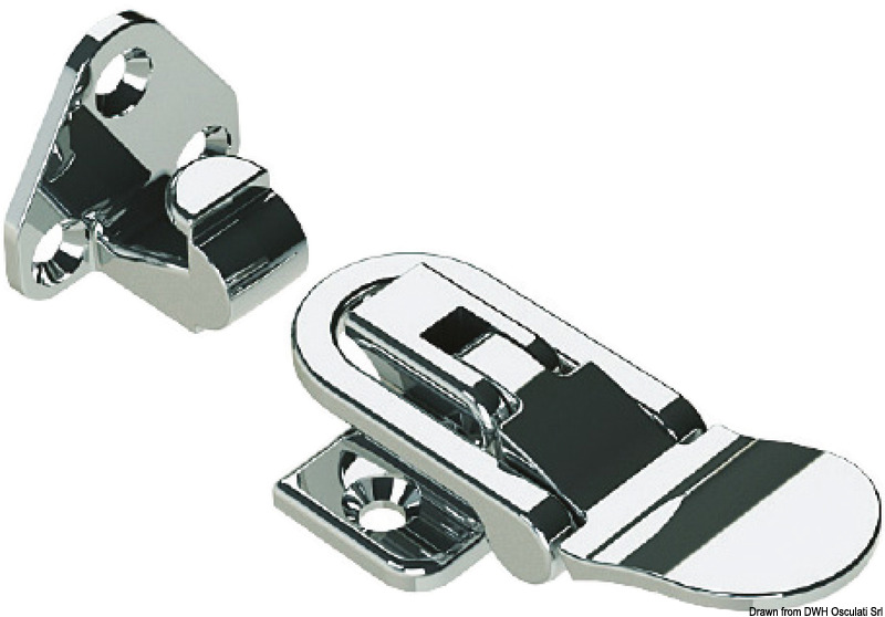 90° locking for engine cover