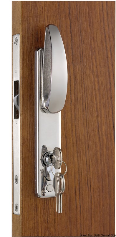 Lock for sliding doors Smart handle
