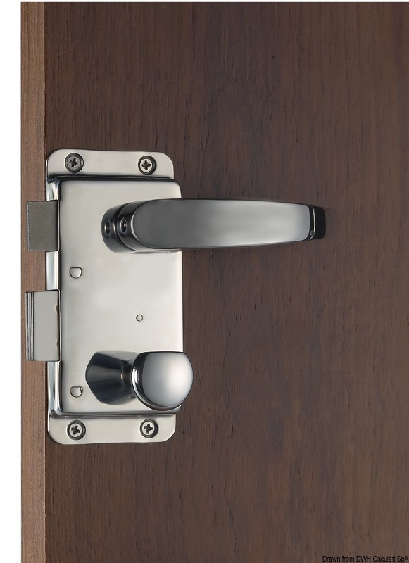 Handless lock internal left