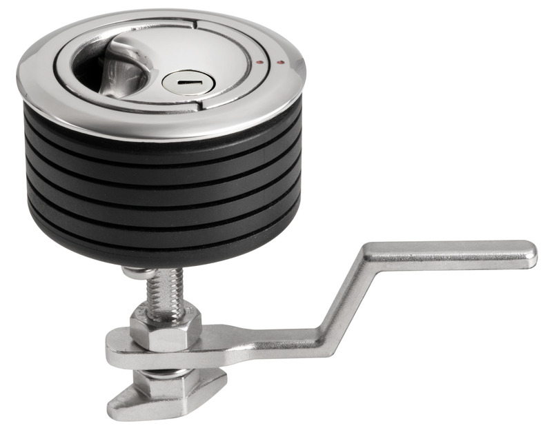 Eclipse MK2 flush latch 75 mm w/lock