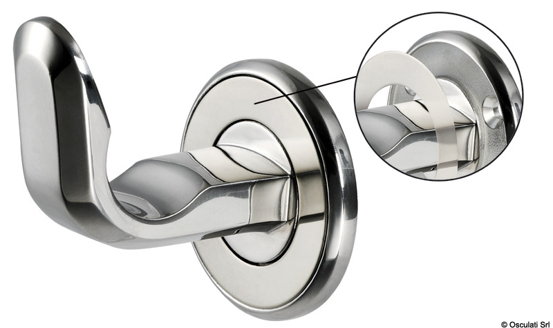 AISI316 high-resistance hook 73.6x67.7x57.3 mm