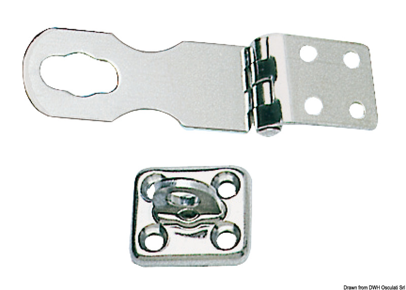SS peak hasp 91x29 mm