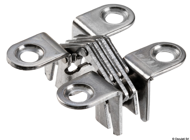 Hidden hinge 44.5 mm 2-pcs package