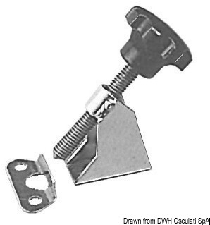 Mirror polished SS hatch stop