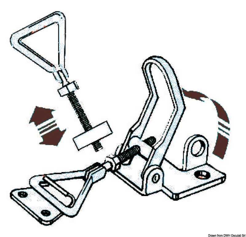 SS toggle fastener 100-125 mm