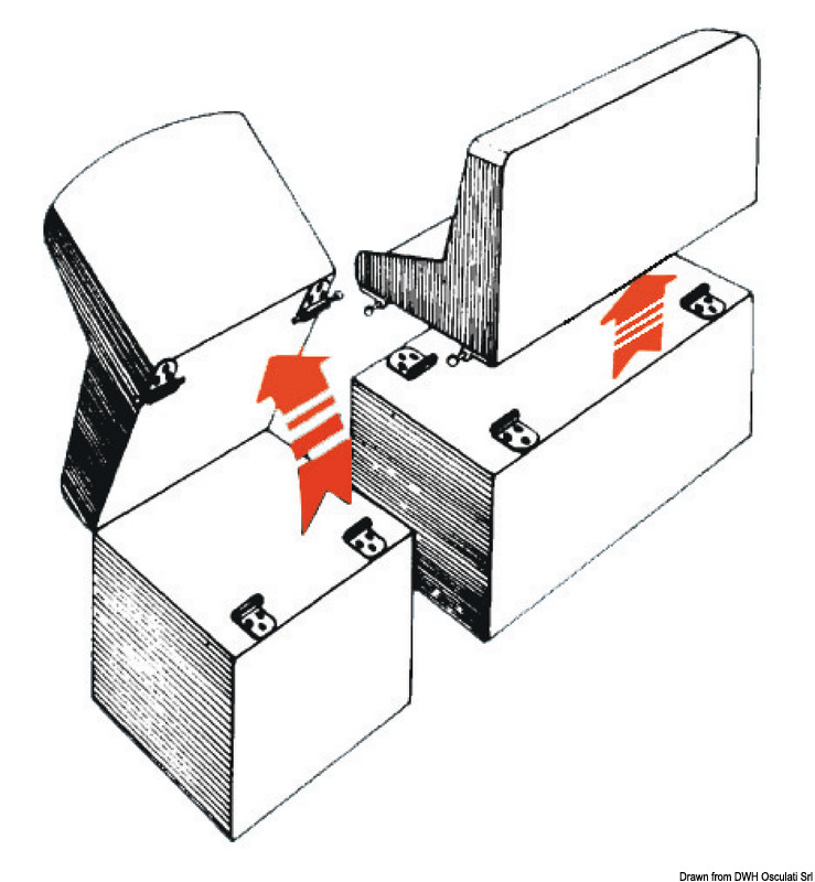 Hinge w/slip-off spring lock