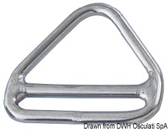 Triangle ring w/bar 5x45 mm