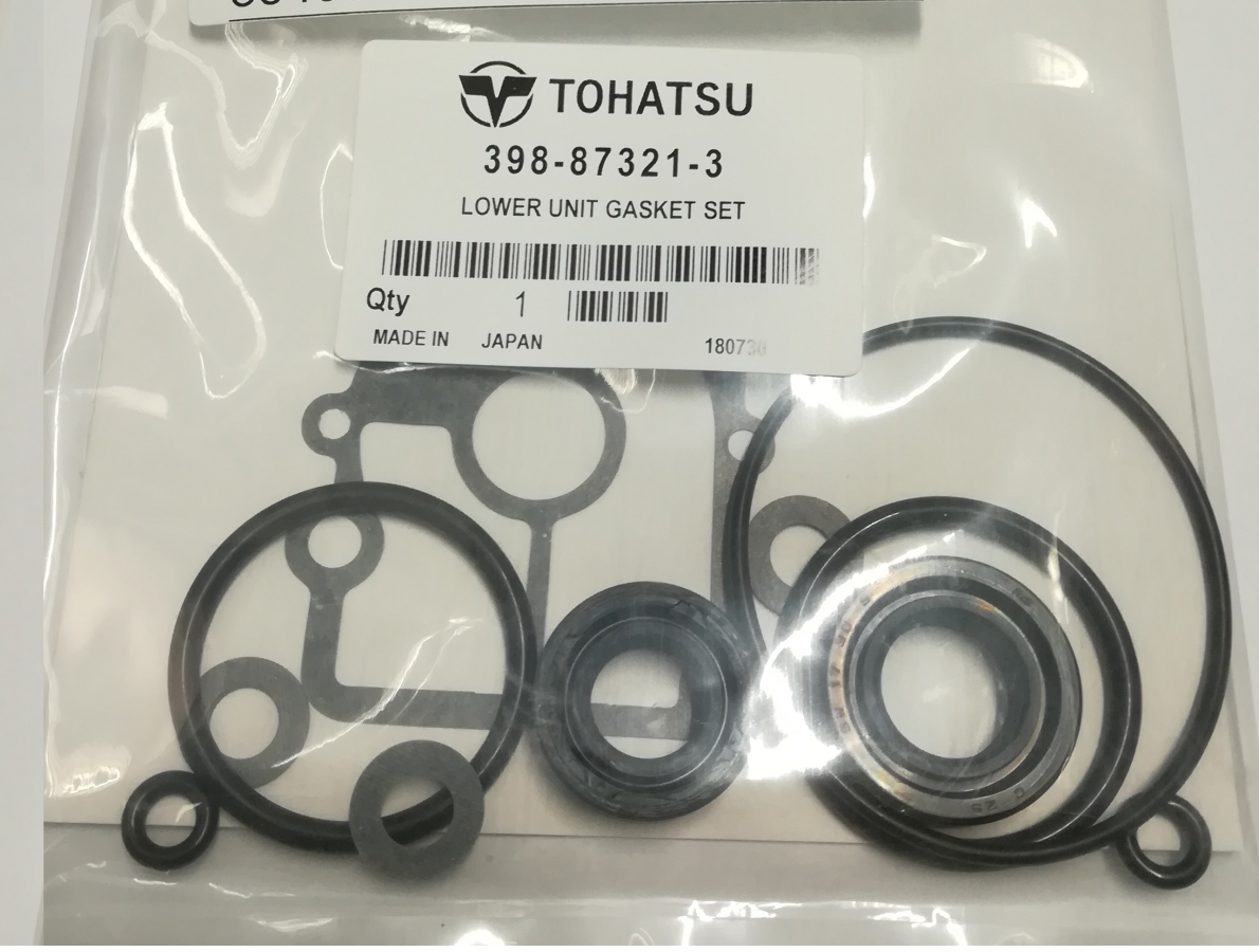Lower unit gasket set. M15D2