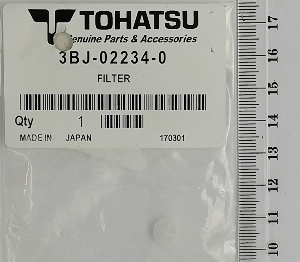 Fuel filter. Tohatsu 35-898101988