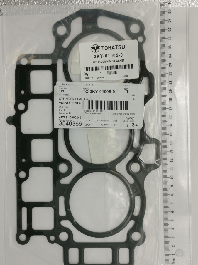 Head gasket  Tohatsu MFS40 MFS50