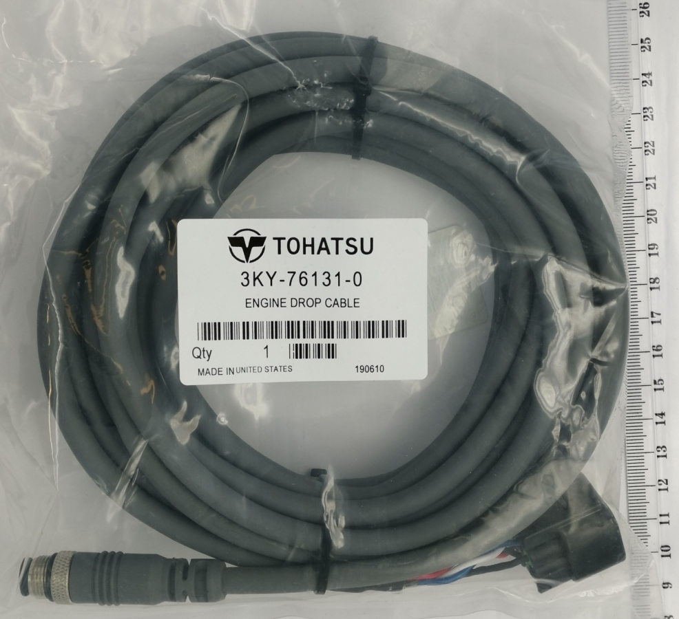 Data cable for Tohatsu Lowrance NMEA2000 connection 6m      3ZG-76131-0