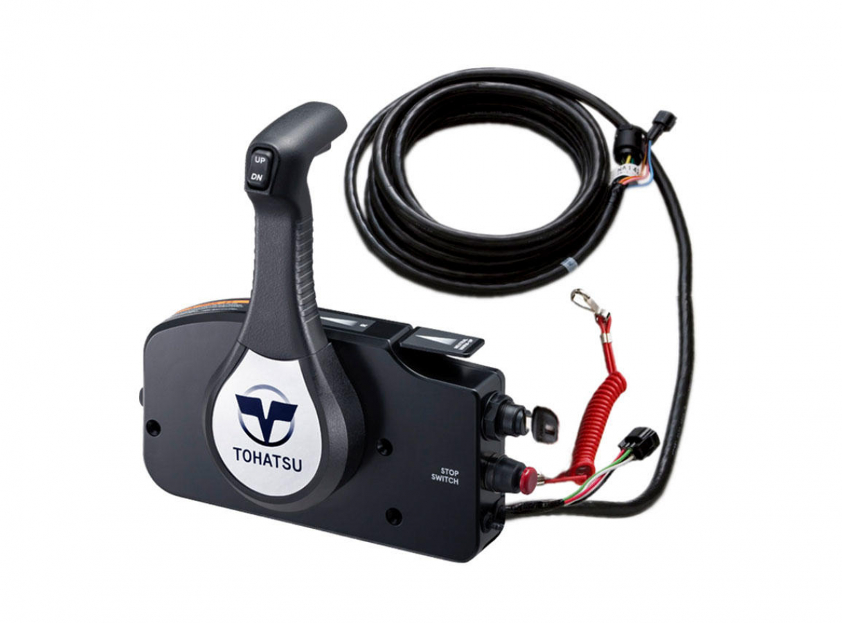 Remote control box TOHATSU MFS25/30EPTL with wire , key , PT switch