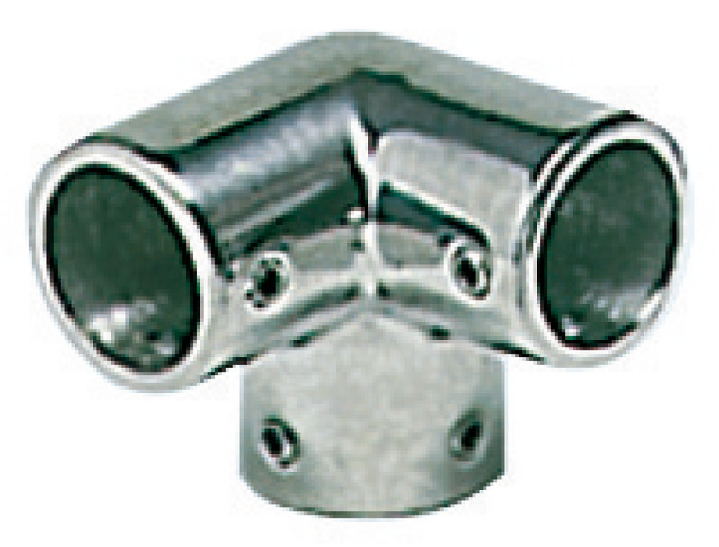 3-way elbow joint AISI316 90° 22 mm