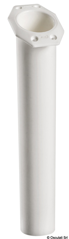 Flush-mount rod holder polycarbonate 40 mm