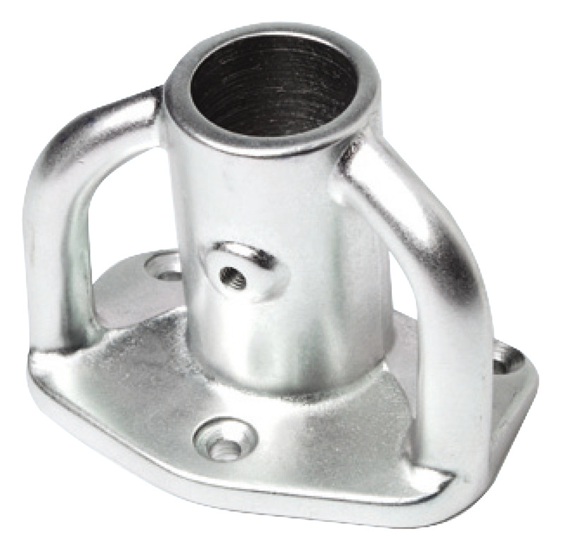 Stanchion base 7° sloped