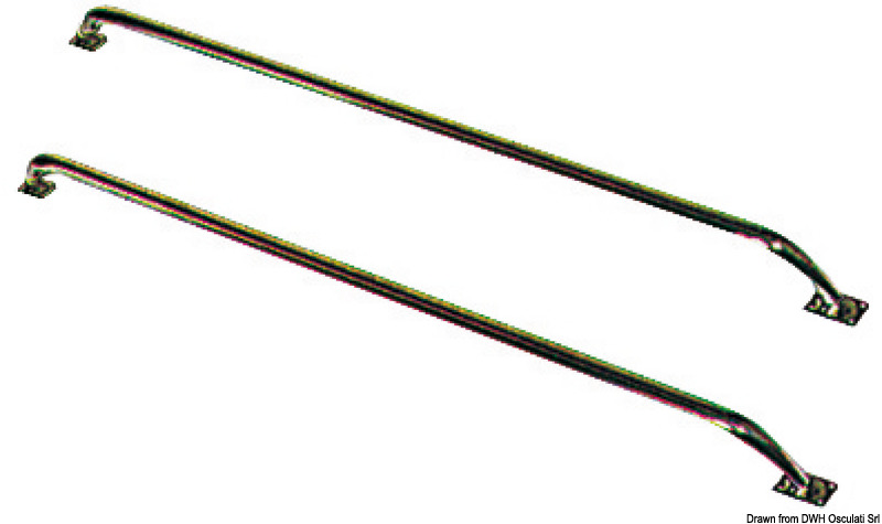 SS handrail 100x18 cm