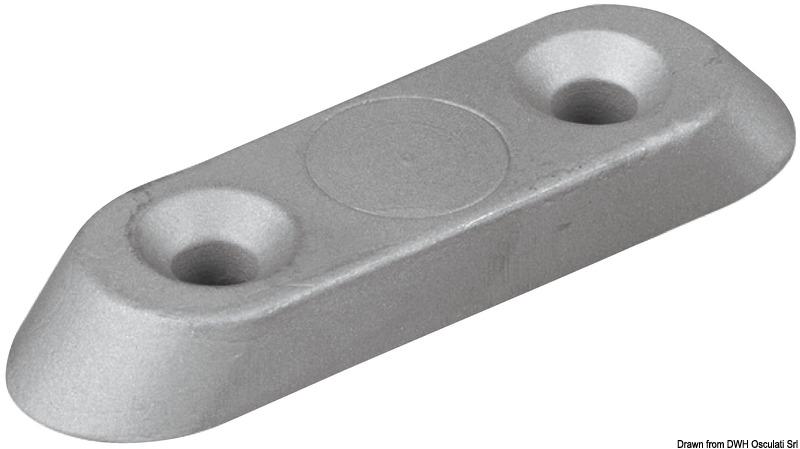 Zinc plate anode 40/50 HP 4-stroke