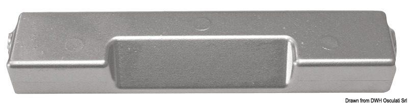 U-shaped zinc anode f. outboards 60/300 HP