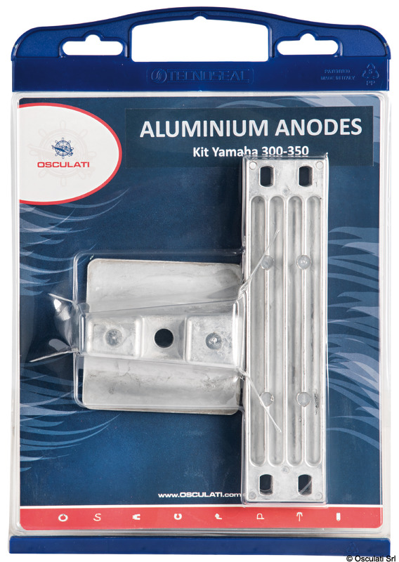 Anode kit for Yamaha 300/350/425 HP aluminium