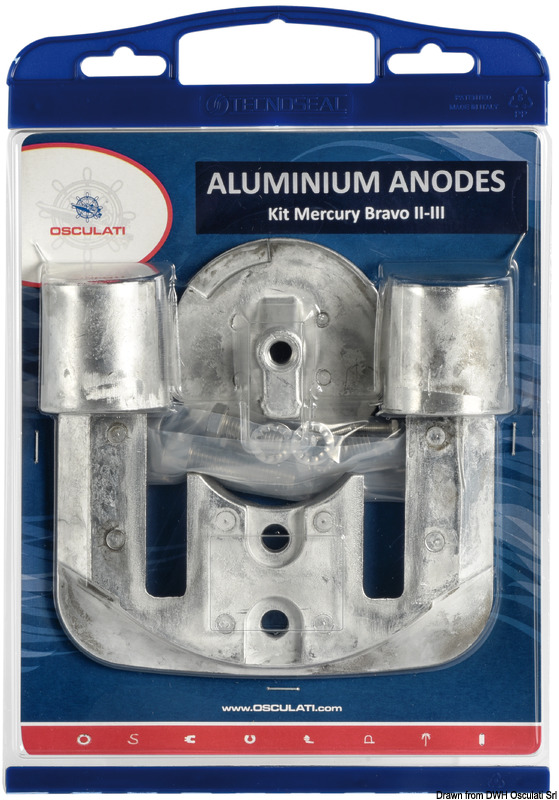 Anode kit Bravo II/III magnesium
