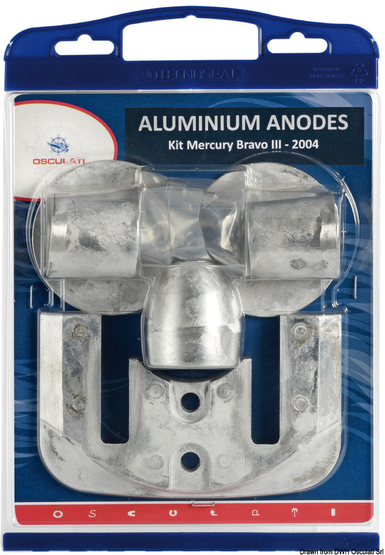 Anode kit Bravo III-04 magnesium